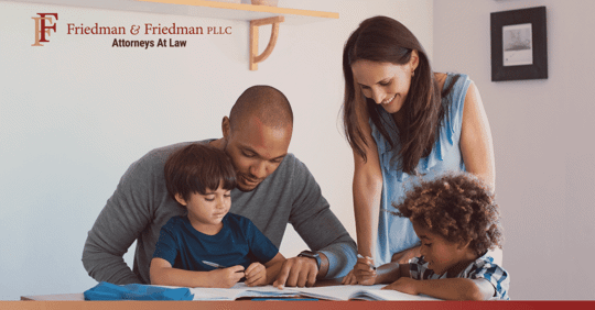 parents talking to children